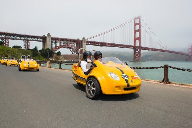 2HR Golden Gate Bridge and Lombard Loop GoCar Tour - Who Will Love This Tour?