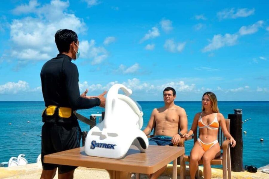 Cozumel: SeaTrek Underwater Helmet Diving Experience - How does the experience unfold?