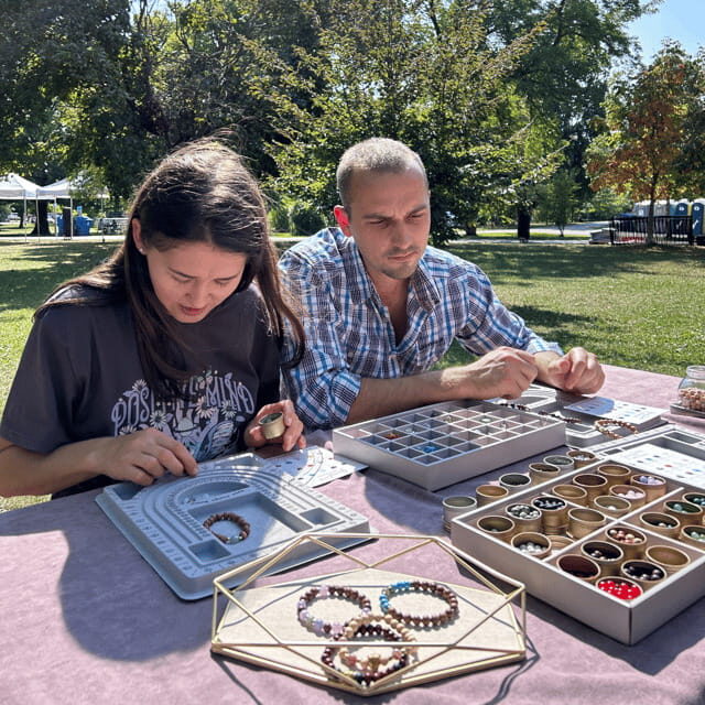 Creative Jewelry Workshop - Let's Make Stretch Bracelets - What to Expect During the Workshop