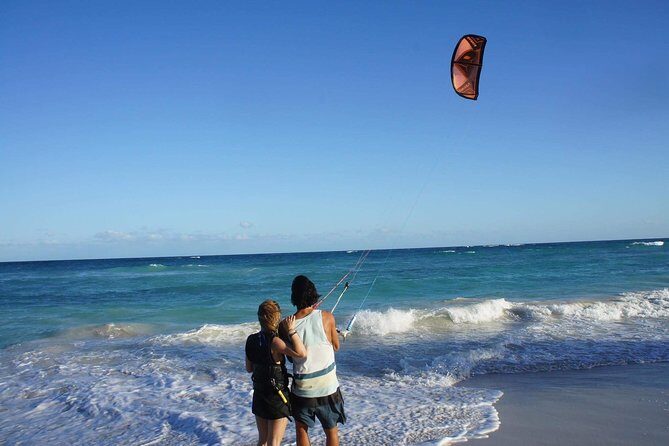 Private Kitesurfing Lessons in Tulum with a Private Beach Access 3hrs