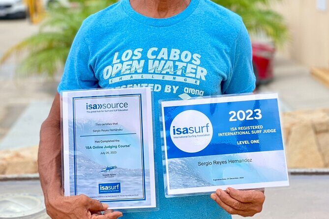 Surf Lessons in CABO with Mexico Surf Champ!